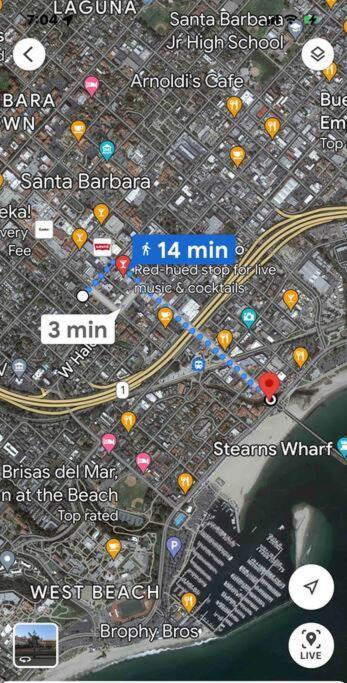 Upscale Downtown Home Walk To Beach Shops Bars 2 산타 바바라 외부 사진